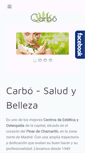 Mobile Screenshot of bellezacarbo.com